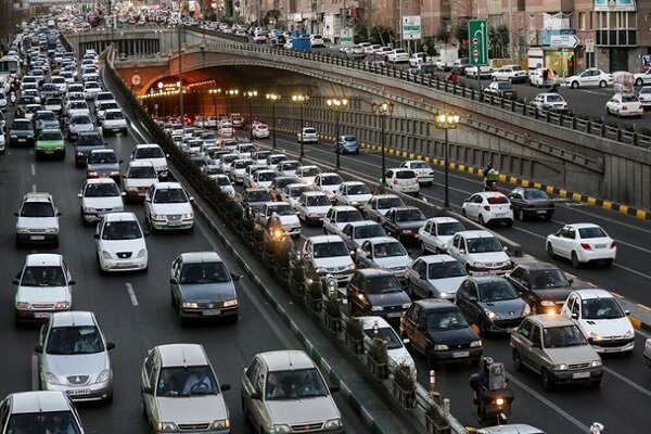 آغاز موج ترافیک صبحگاهی در تهران