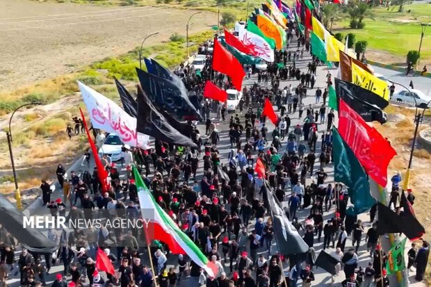 آماده باش تیم‌های درمان گرمازدگی در مراسم اربعین