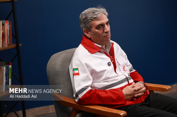 خالدی: ۸۵۰۰ نیروی هلال احمر در اربعین به زائران خدمت‌رسانی می‌کنند