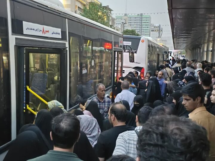 ایمن‌سازی مسیر ویژه اتوبوس‌های تندرو