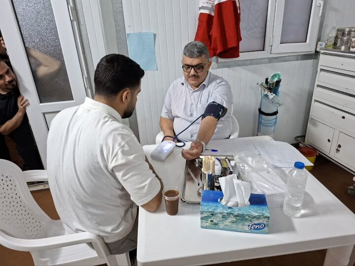 ۸۲۰۰ نیروی هلال‌احمر در عملیات بهداشتی و درمانی اربعین مشارکت دارند