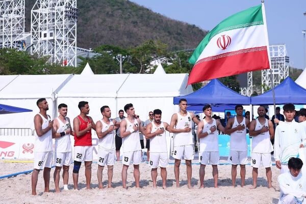 تیم ملی هندبال ساحلی ایران در رده نهم جهان  ایستاد