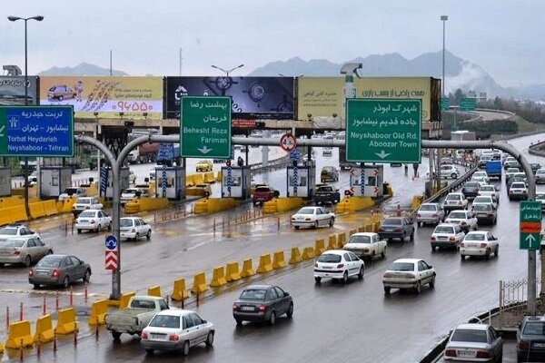 افزایش حجم ترافیک در محورهای منتهی به مشهد